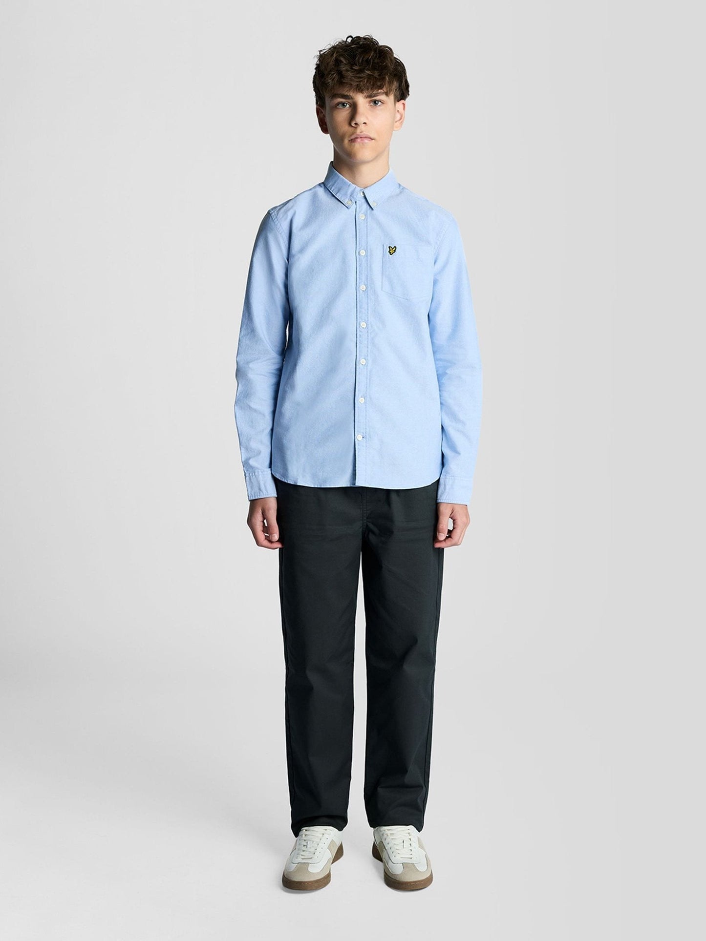 Dsiney Kidz - Lyle & Scott Light Blue Oxford Shirt image 3