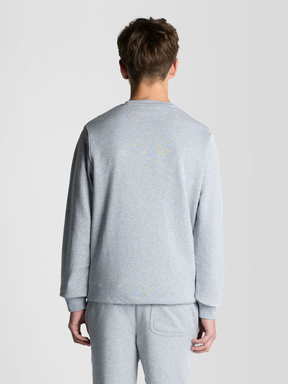 Dsiney Kidz - Lyle & Scott Grey Crew Neck Sweatshirt image 2