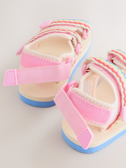 Multi Bright Trekker Sandals image 4