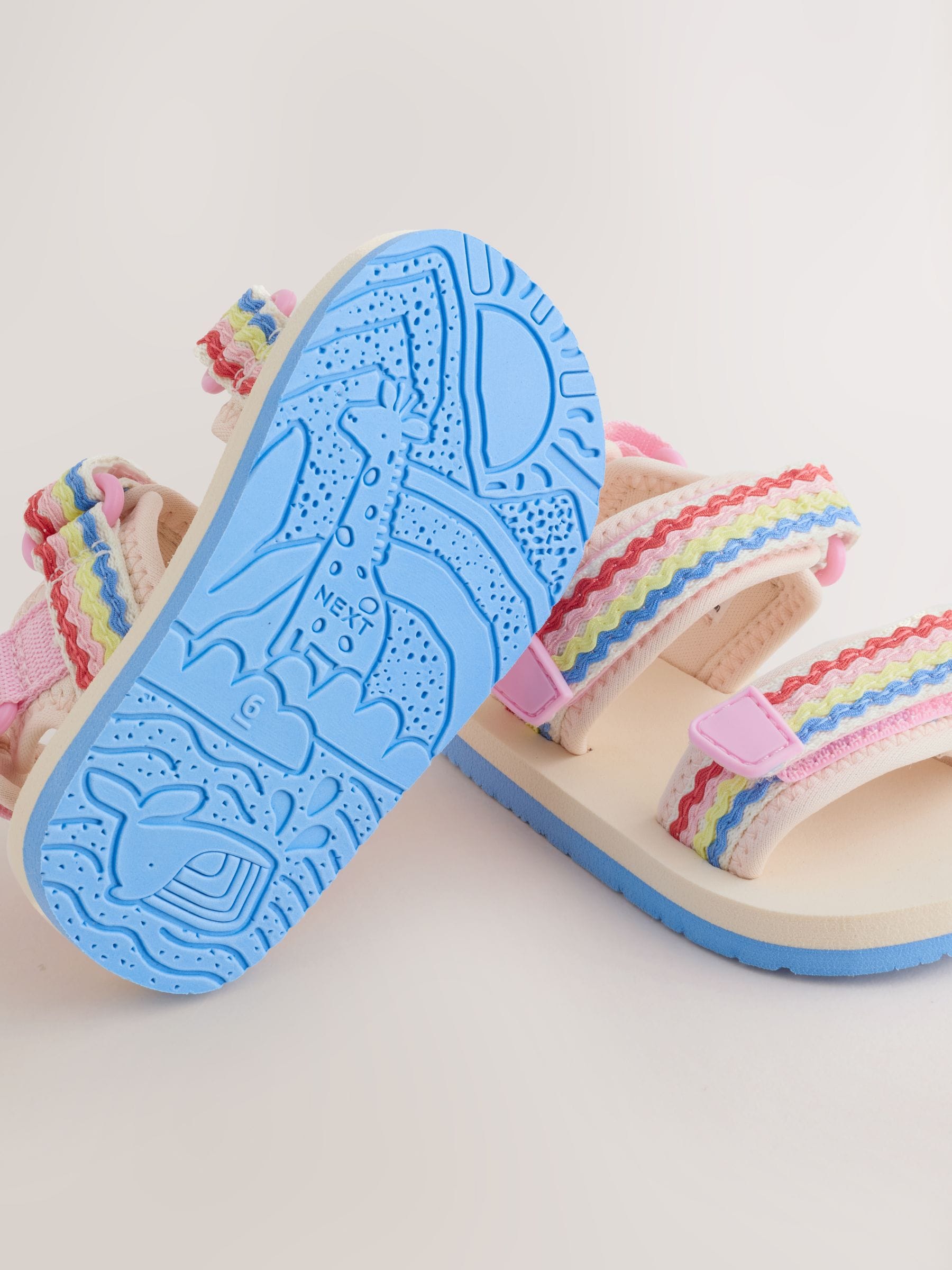 Multi Bright Trekker Sandals image 5