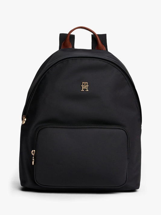 Tommy Hilfiger Black/White Dome Backpack image 1