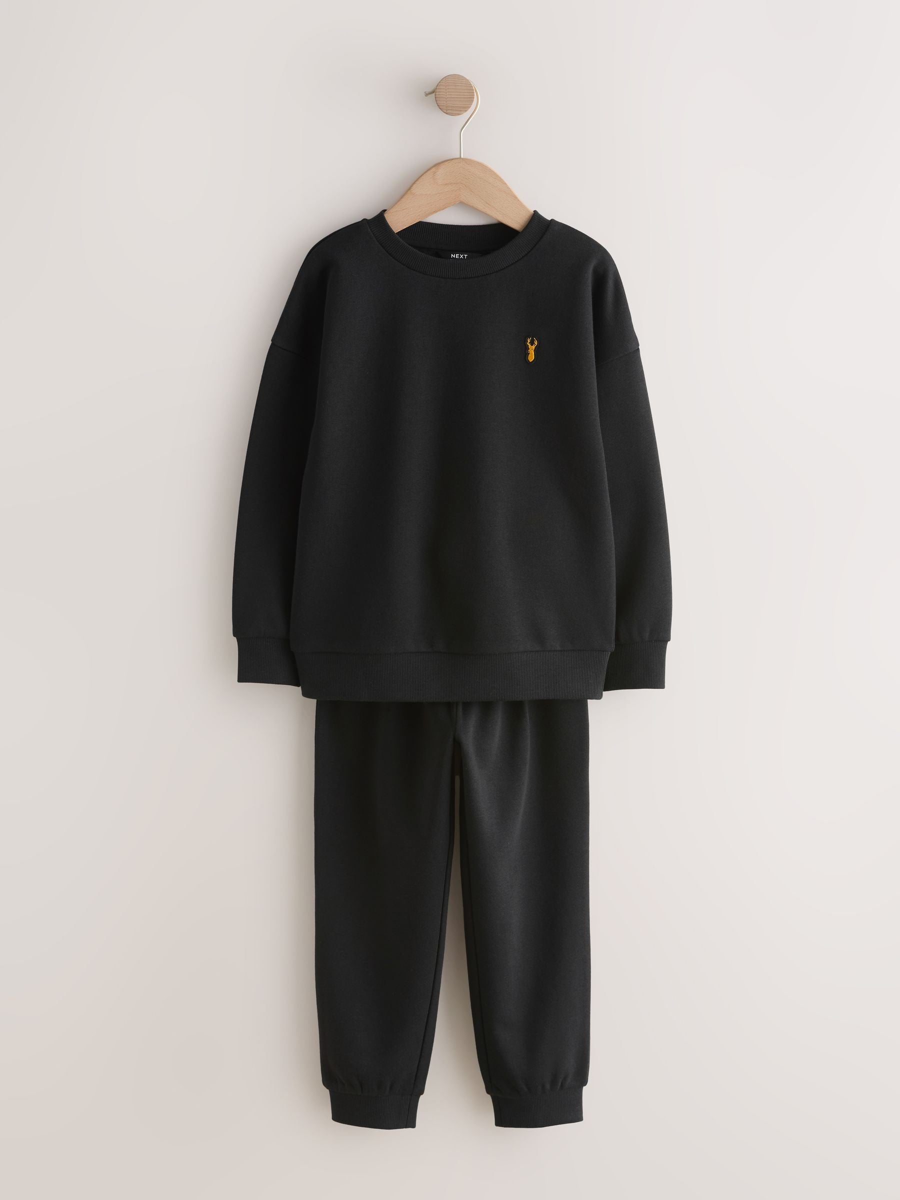 Dsiney Kidz - Black Crew Neck Sweater Set (3-16yrs) image 1