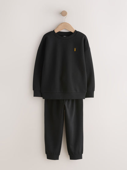Dsiney Kidz - Black Crew Neck Sweater Set (3-16yrs) image 1