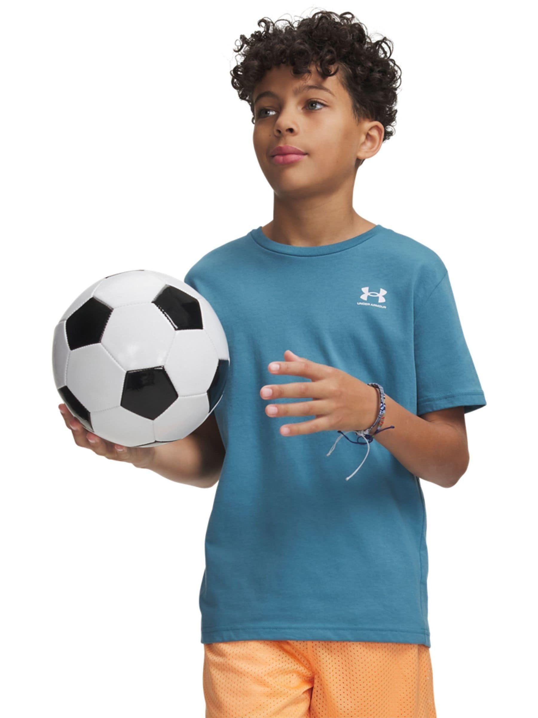 Dsiney Kidz - Under Armour Blue Sportstyle Short Sleeve T-Shirt image 1