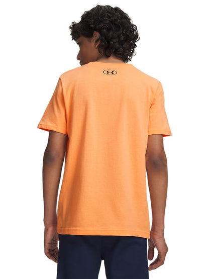 Dsiney Kidz - Under Armour Orange Sportstyle Short Sleeve T-Shirt image 2