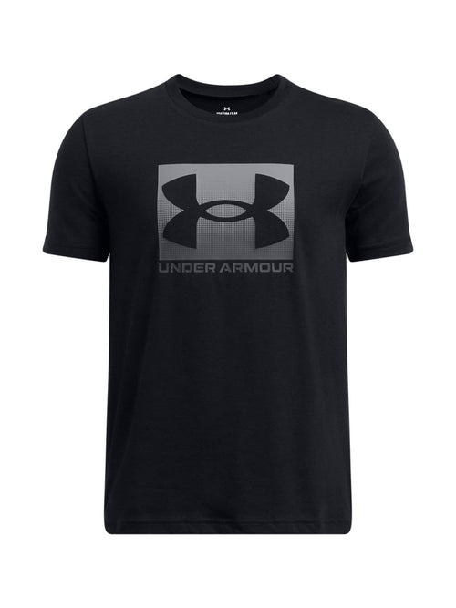 Dsiney Kidz - Under Armour Black Boxed Sports Short Sleeve Cotton T-Shirt image 1