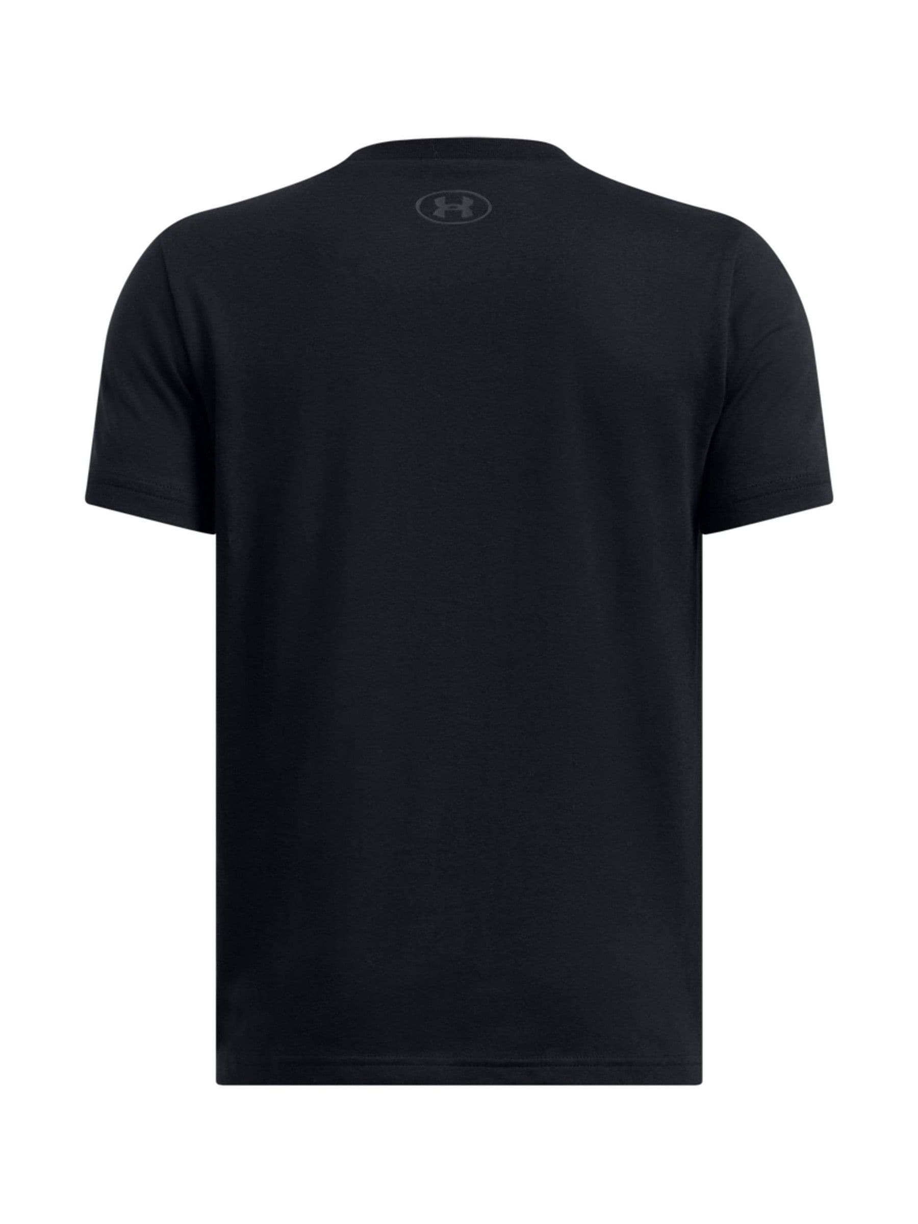 Dsiney Kidz - Under Armour Black Boxed Sports Short Sleeve Cotton T-Shirt image 2
