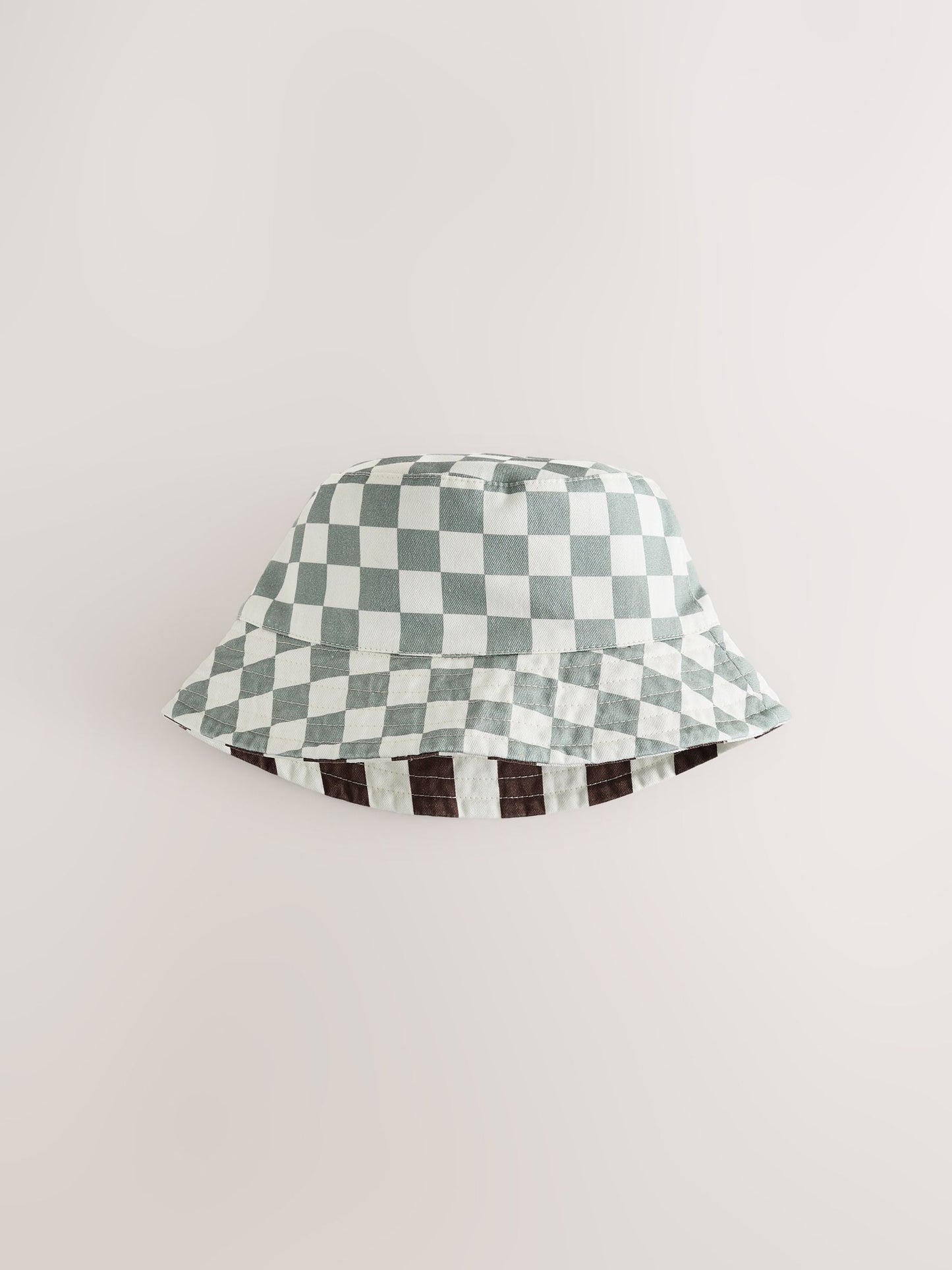 Grey/White Reversible Bucket Hat (3mths-16yrs) image 3