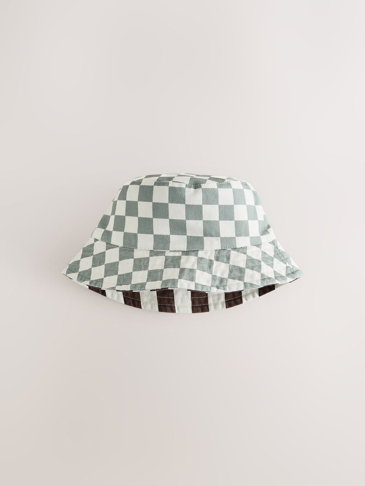 Grey/White Reversible Bucket Hat (3mths-16yrs) image 3