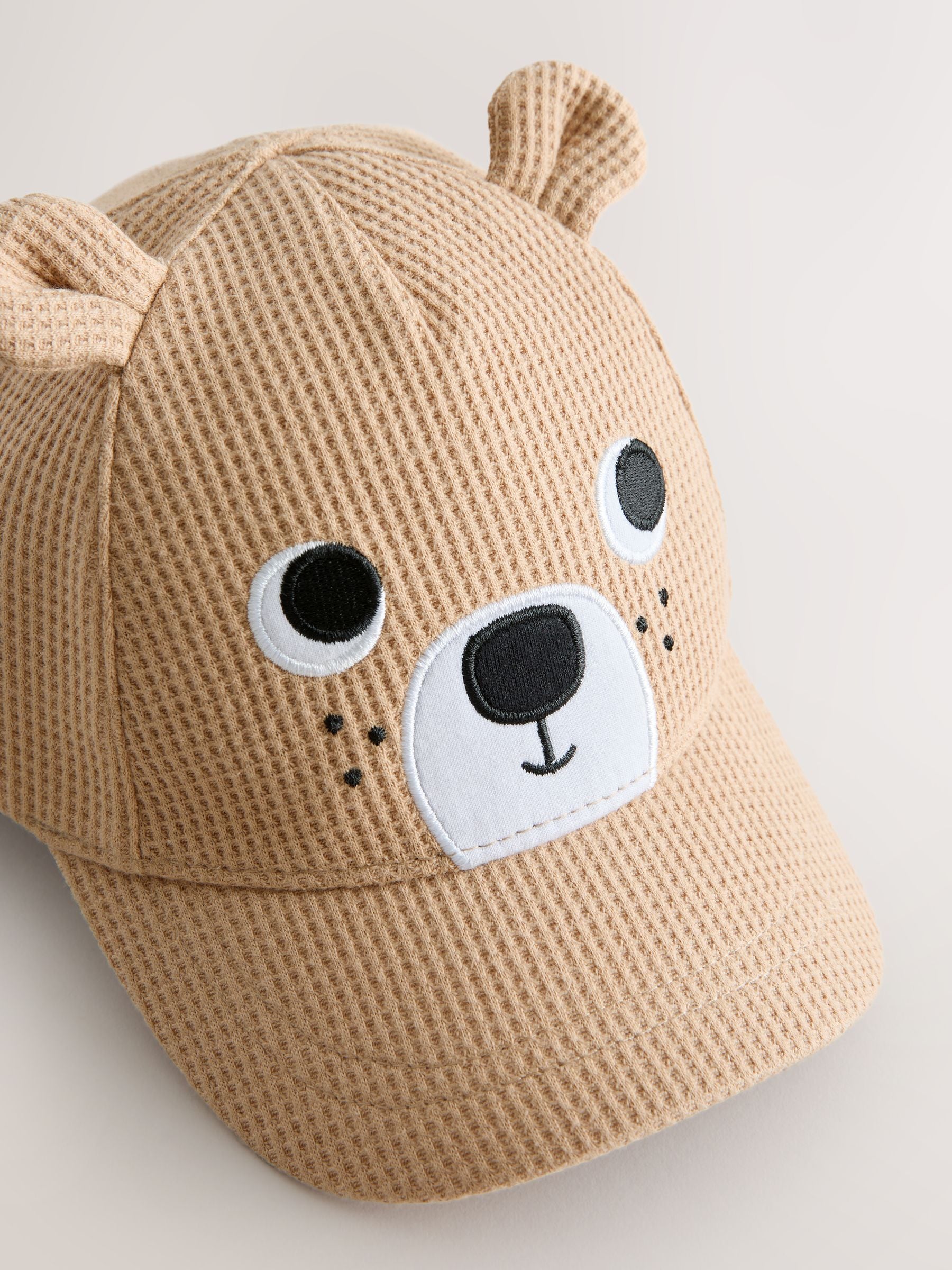 Stone Bear 3D Cap (3mths-10yrs) image 2