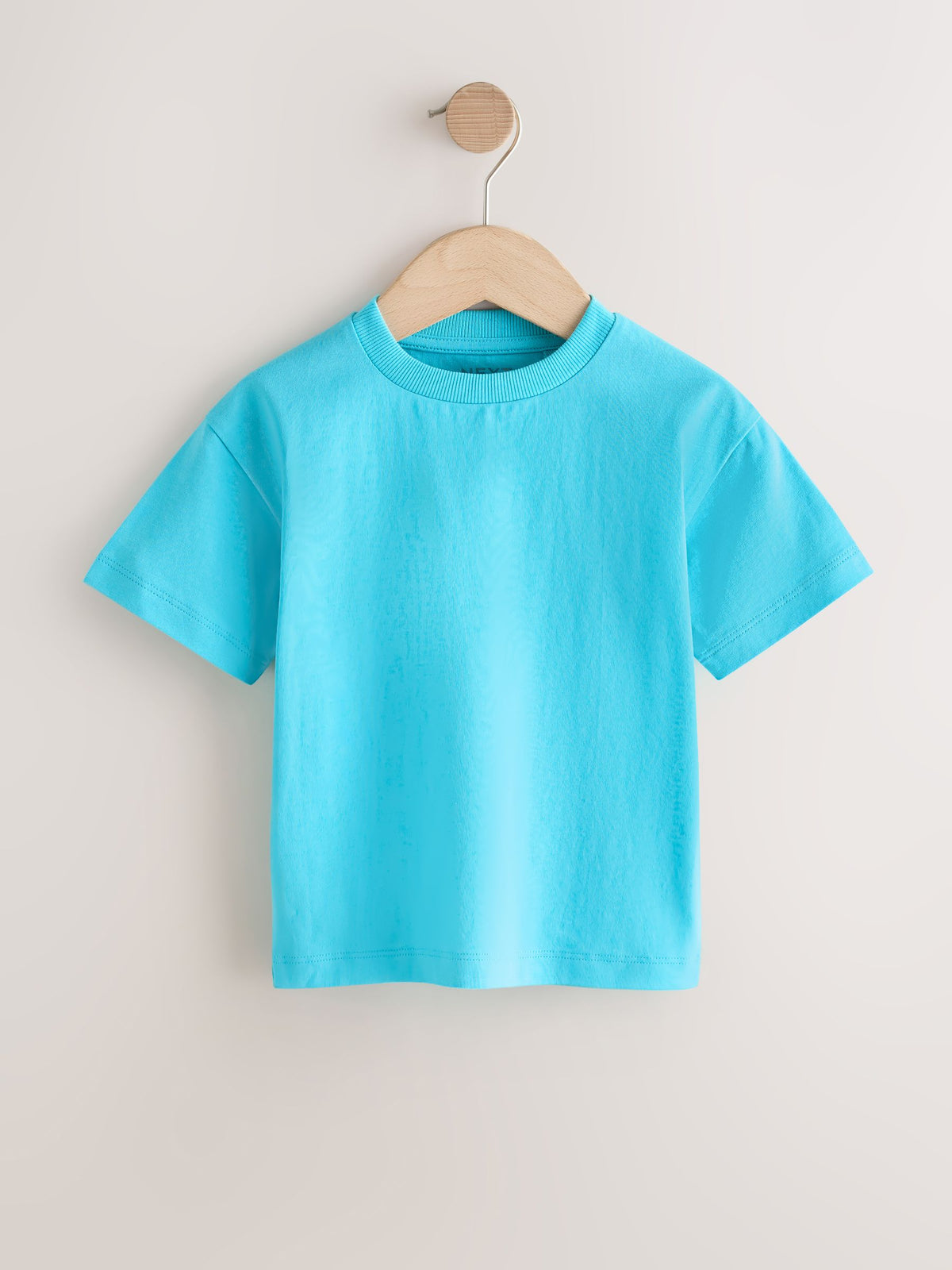 Dsiney Kidz - White/Blue/Orange/Green/Purple Acid Wash Relaxed Fit Short Sleeve T-Shirts 5 Pack (3mths-7yrs) image 5