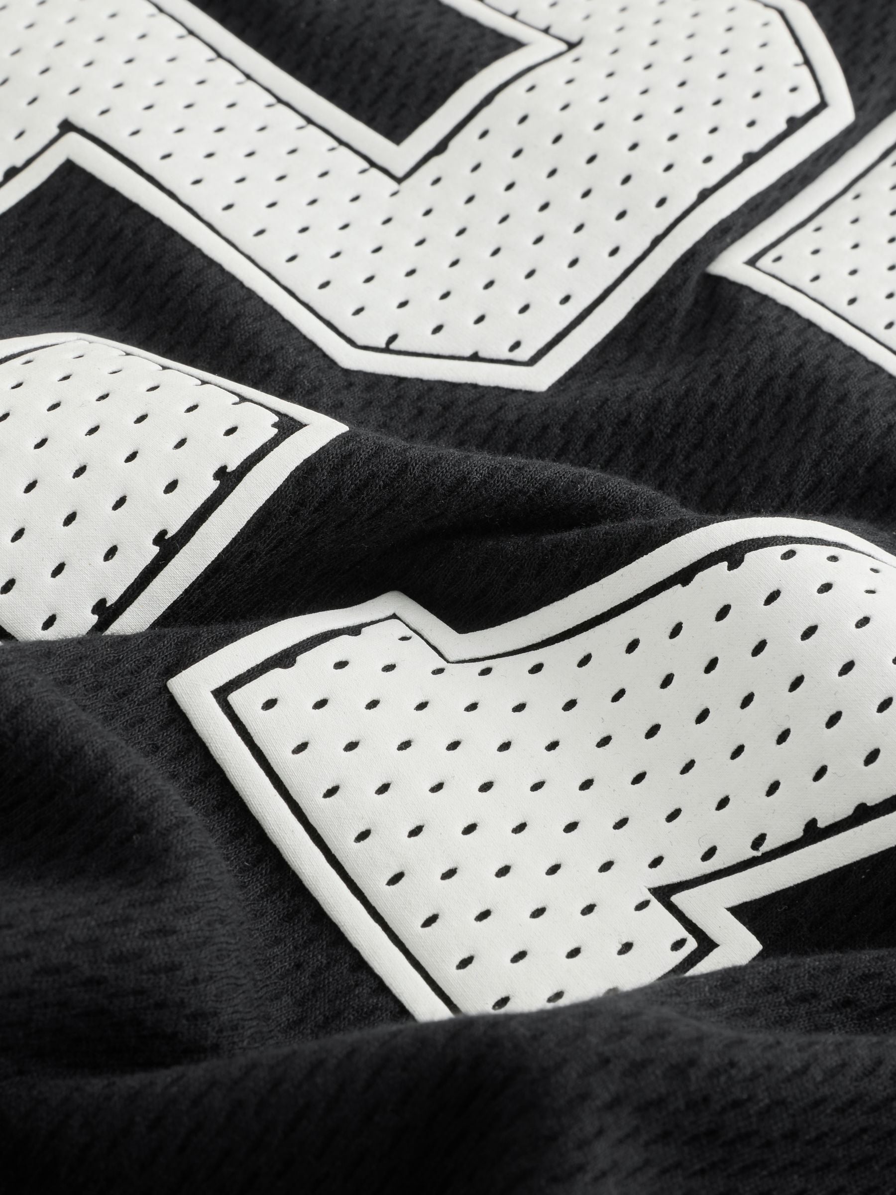 Dsiney Kidz - Black/White Varsity Short Sleeve T-Shirt (3-16yrs) image 3