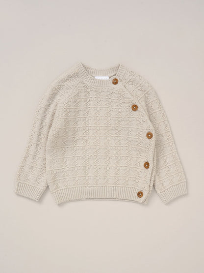 Rock-A-Bye Baby Boutique Grey Knit Cardigan and Footed Leggings Set image 3