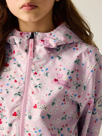Dsiney Kidz - Regatta Pink Cath Kidston Junior Waterproof Shell Jacket image 4