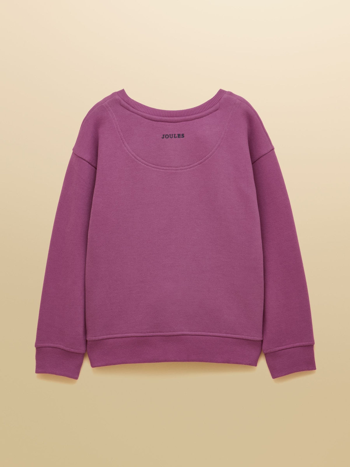 Joules Kids' Purple Dino Crew Neck Sweatshirt - image 2