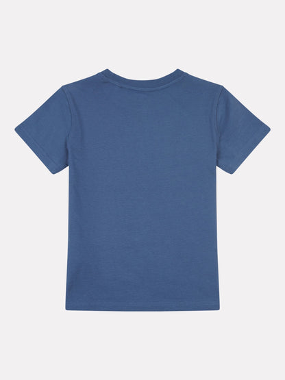 Dsiney Kidz - New Balance Dark Blue Stacked Logo T-Shirt image 6