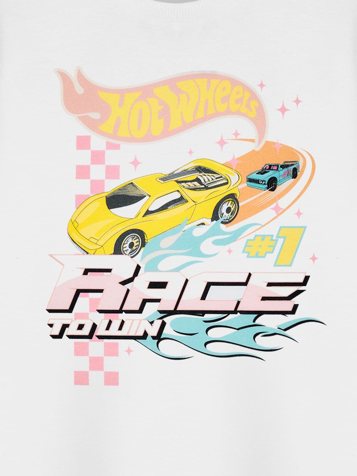 Dsiney Kidz - Vanilla Underground White Hot Wheels Race To Win Short Sleeved T-Shirt image 5