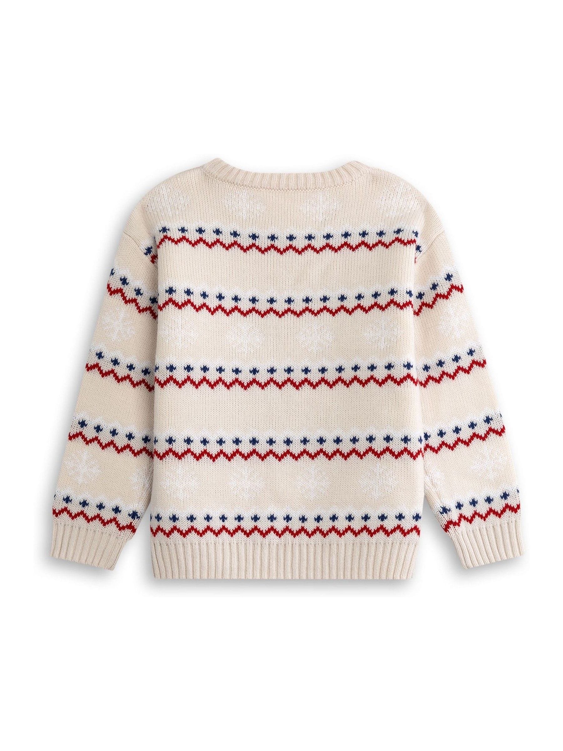 Dsiney Kidz - Vanilla Underground Brown Bluey Christmas Jumper image 2