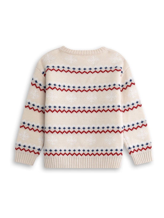 Dsiney Kidz - Vanilla Underground Brown Bluey Christmas Jumper image 2