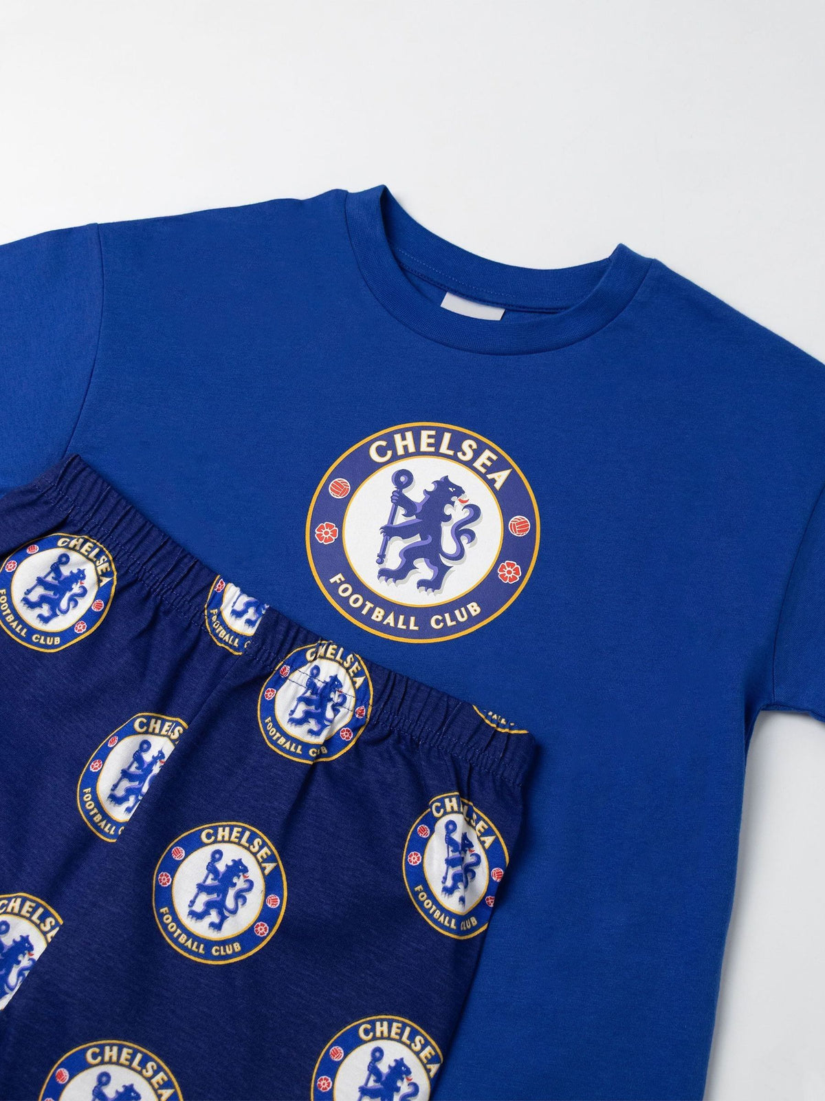 Vanilla Underground Blue Chelsea Short Sleeve Long Leg Pyjamas Set - image 5