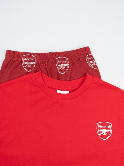 Vanilla Underground Red Arsenal Short Sleeve Long Leg Pyjamas Set image 4