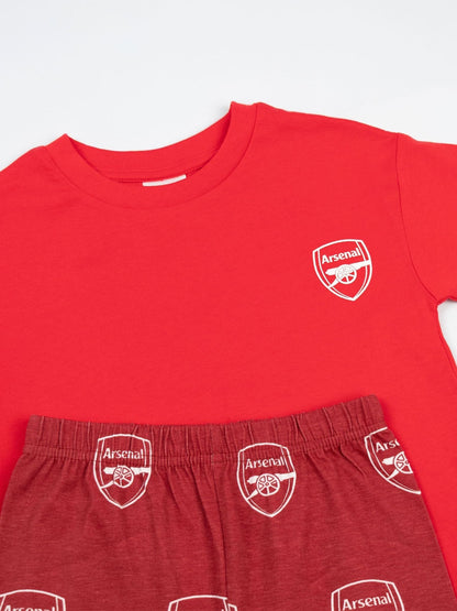 Vanilla Underground Red Arsenal Short Sleeve Long Leg Pyjamas Set image 5