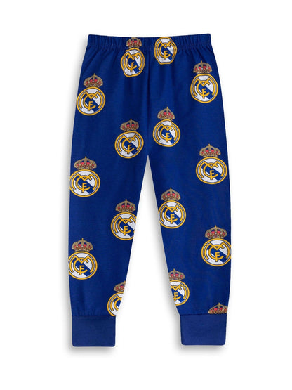 Vanilla Underground White Real Madrid Short Sleeve Long Leg Pyjamas Set - image 4