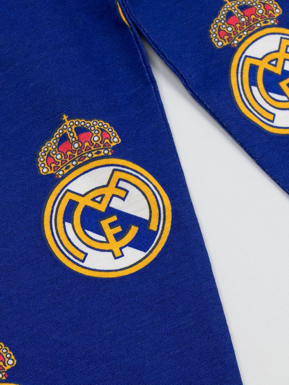 Vanilla Underground White Real Madrid Short Sleeve Long Leg Pyjamas Set - image 6