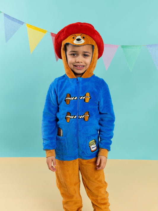 Dsiney Kidz - Vanilla Underground Blue Paddington Bear Fleece Character All-In-One image 2