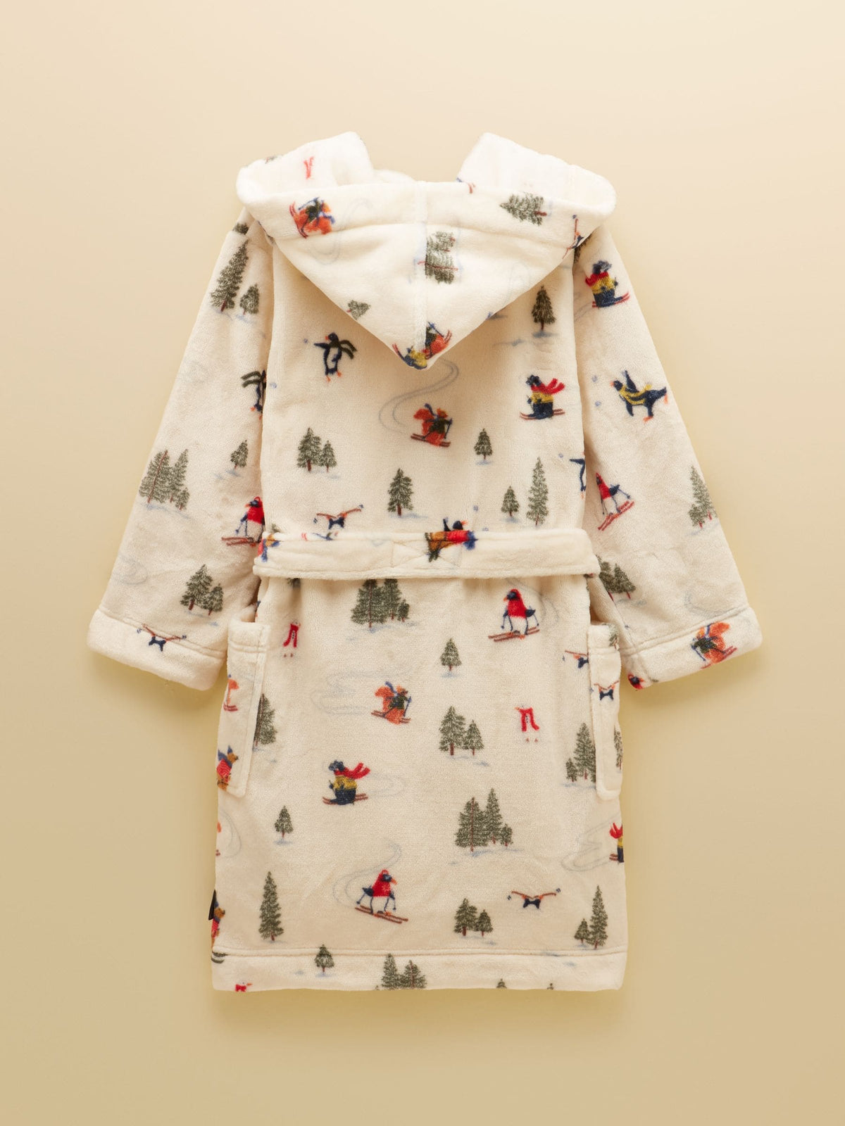 Joules Kids' Snug Cream Dressing Gown - image 2