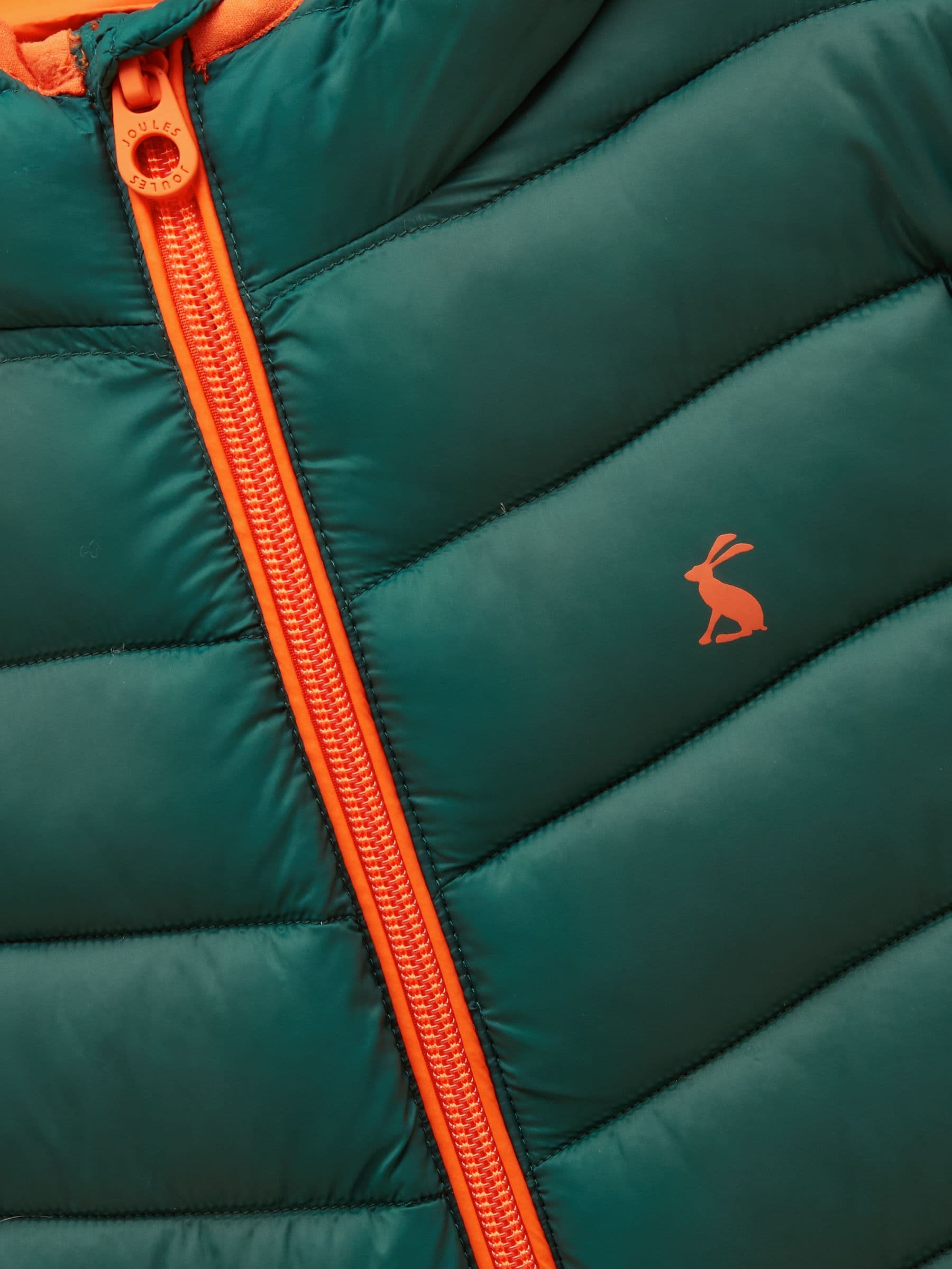 Dsiney Kidz - Joules Kids' Cairn Dark Green Showerproof Padded Coat image 3