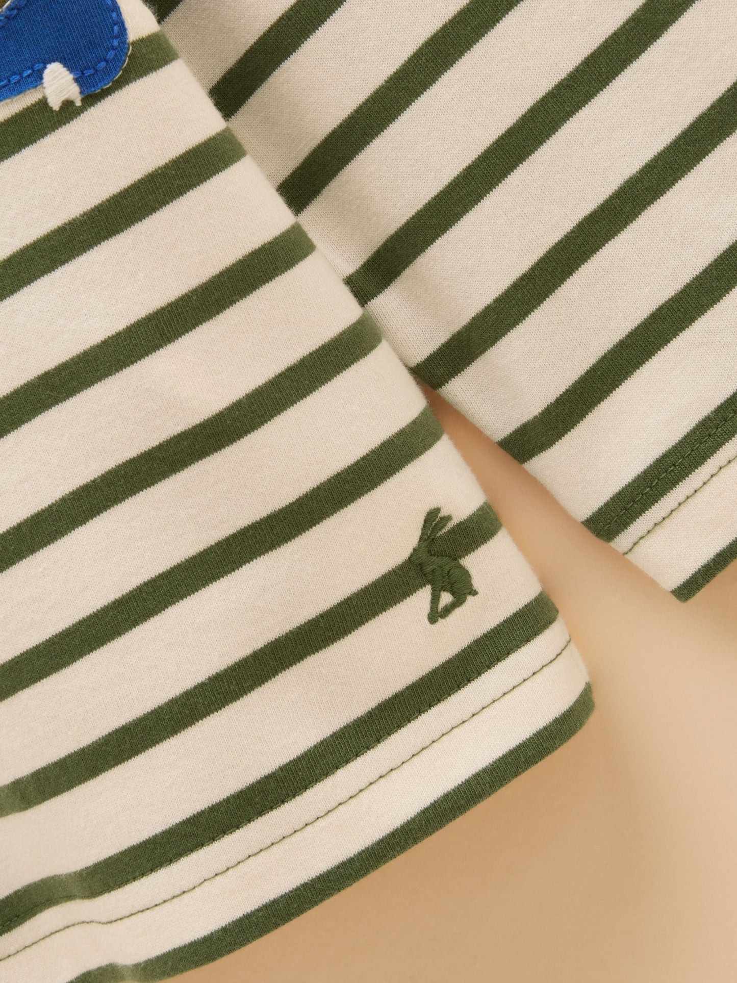 Dsiney Kidz - Joules Boys' Finlay Green Dino Long Sleeve Applique Graphic T-Shirt image 3