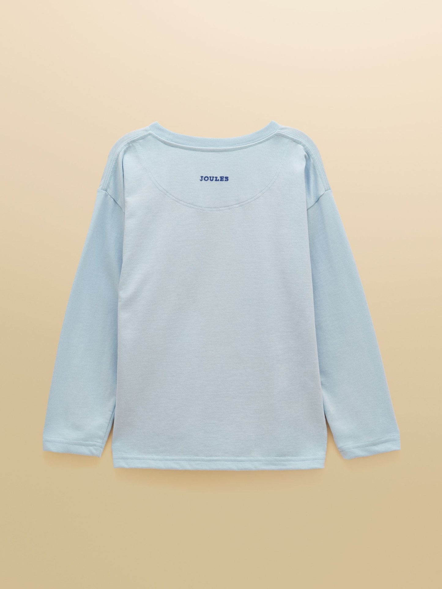 Dsiney Kidz - Joules Boys' Finlay Blue Jonty Long Sleeve Applique Graphic T-Shirt image 3