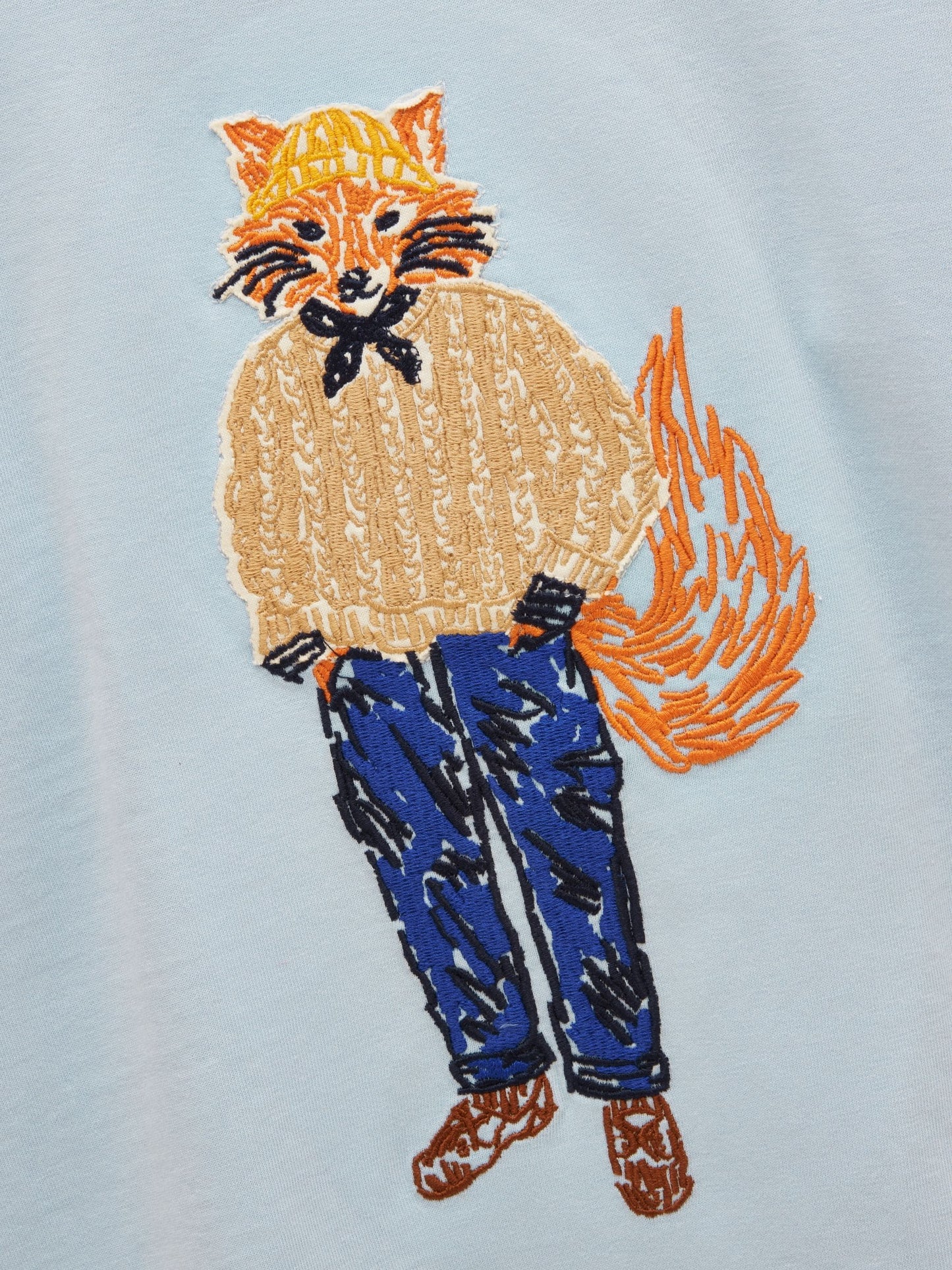 Dsiney Kidz - Joules Boys' Finlay Blue Jonty Long Sleeve Applique Graphic T-Shirt image 5