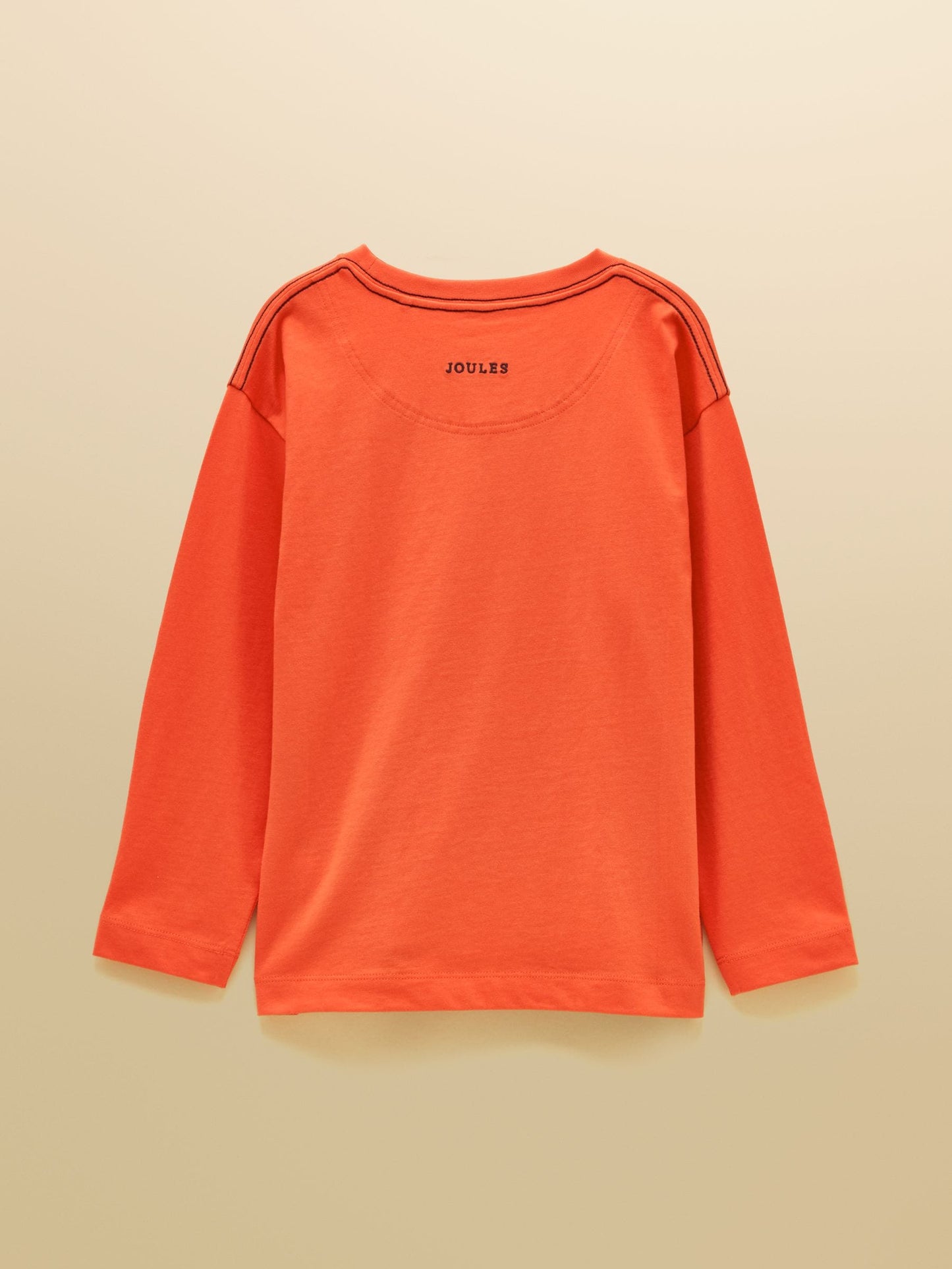 Dsiney Kidz - Joules Boys' Finlay Orange Glow In The Dark Long Sleeve Top image 3