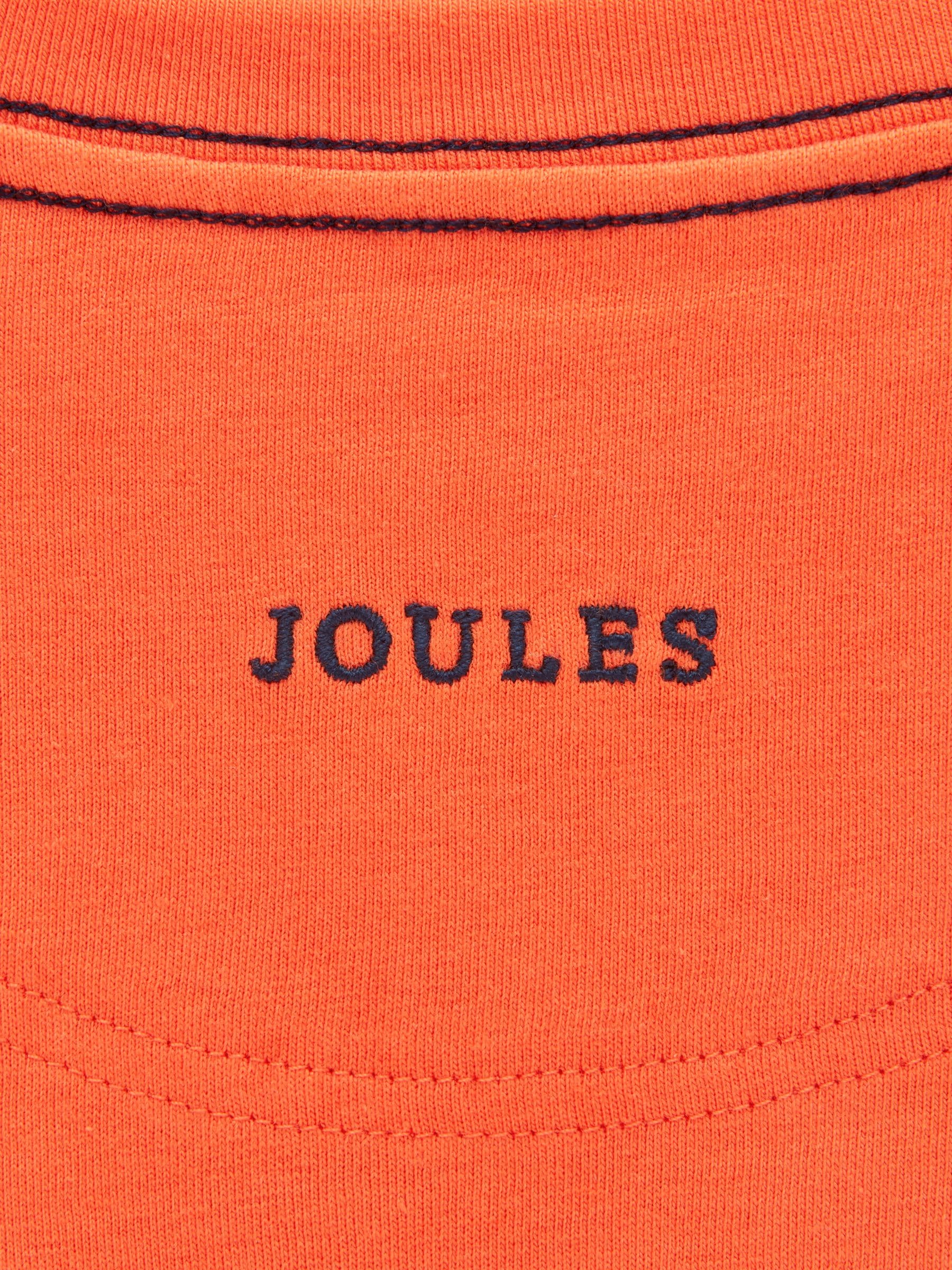 Dsiney Kidz - Joules Boys' Finlay Orange Glow In The Dark Long Sleeve Top image 5