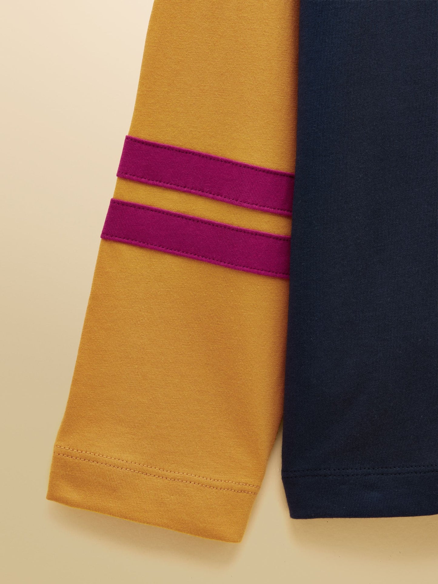 Dsiney Kidz - Joules Boys' Bennett Navy Raglan Long Sleeve Top image 4
