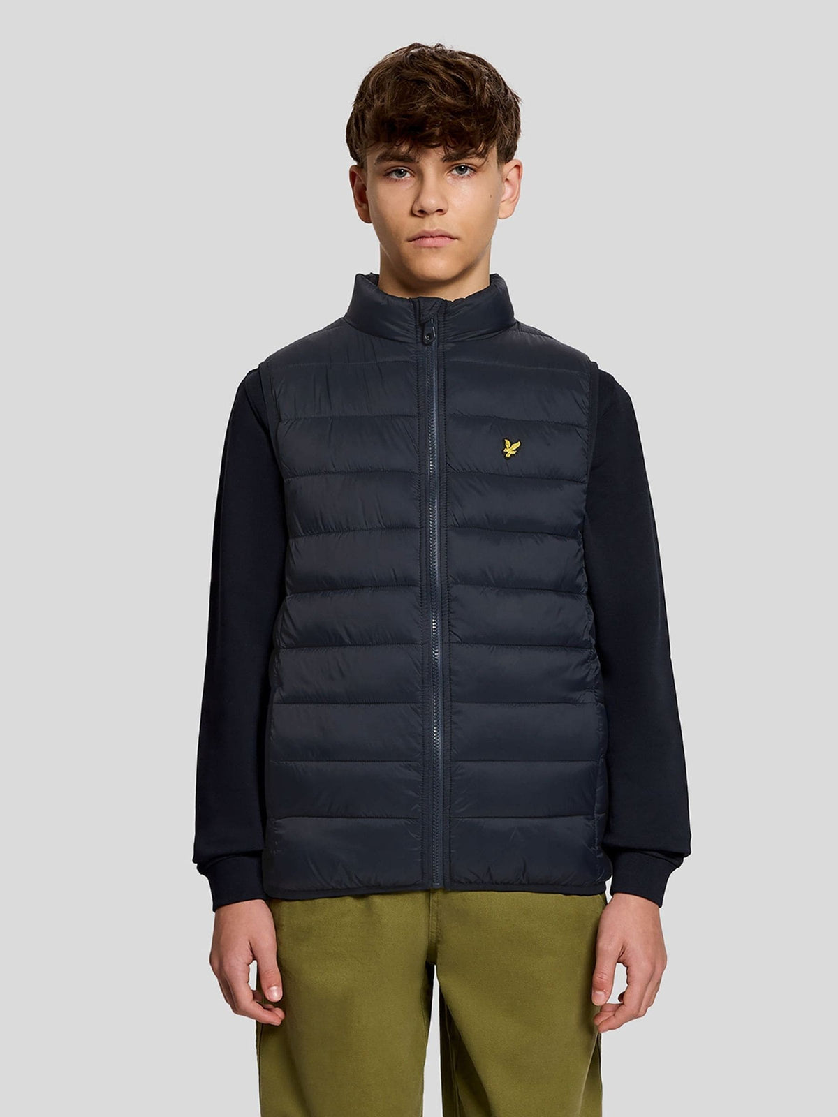 Dsiney Kidz - Lyle & Scott Blue Light Weight Padded Gilet image 1