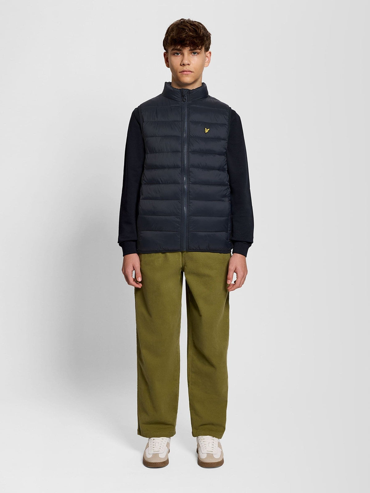 Dsiney Kidz - Lyle & Scott Blue Light Weight Padded Gilet image 2