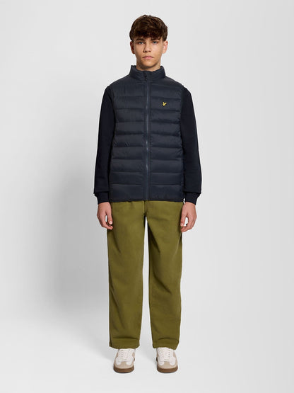 Dsiney Kidz - Lyle & Scott Blue Light Weight Padded Gilet image 2