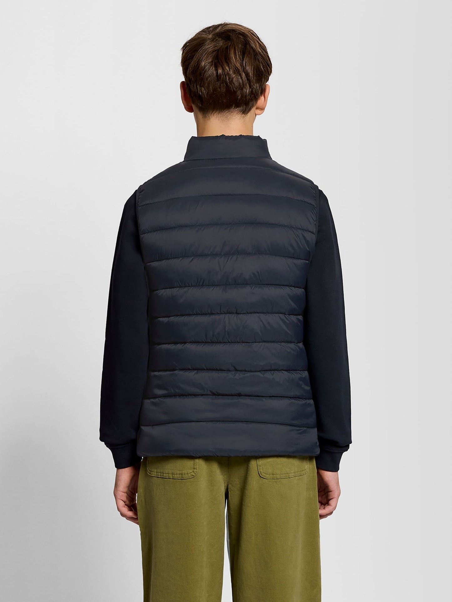 Dsiney Kidz - Lyle & Scott Blue Light Weight Padded Gilet image 4