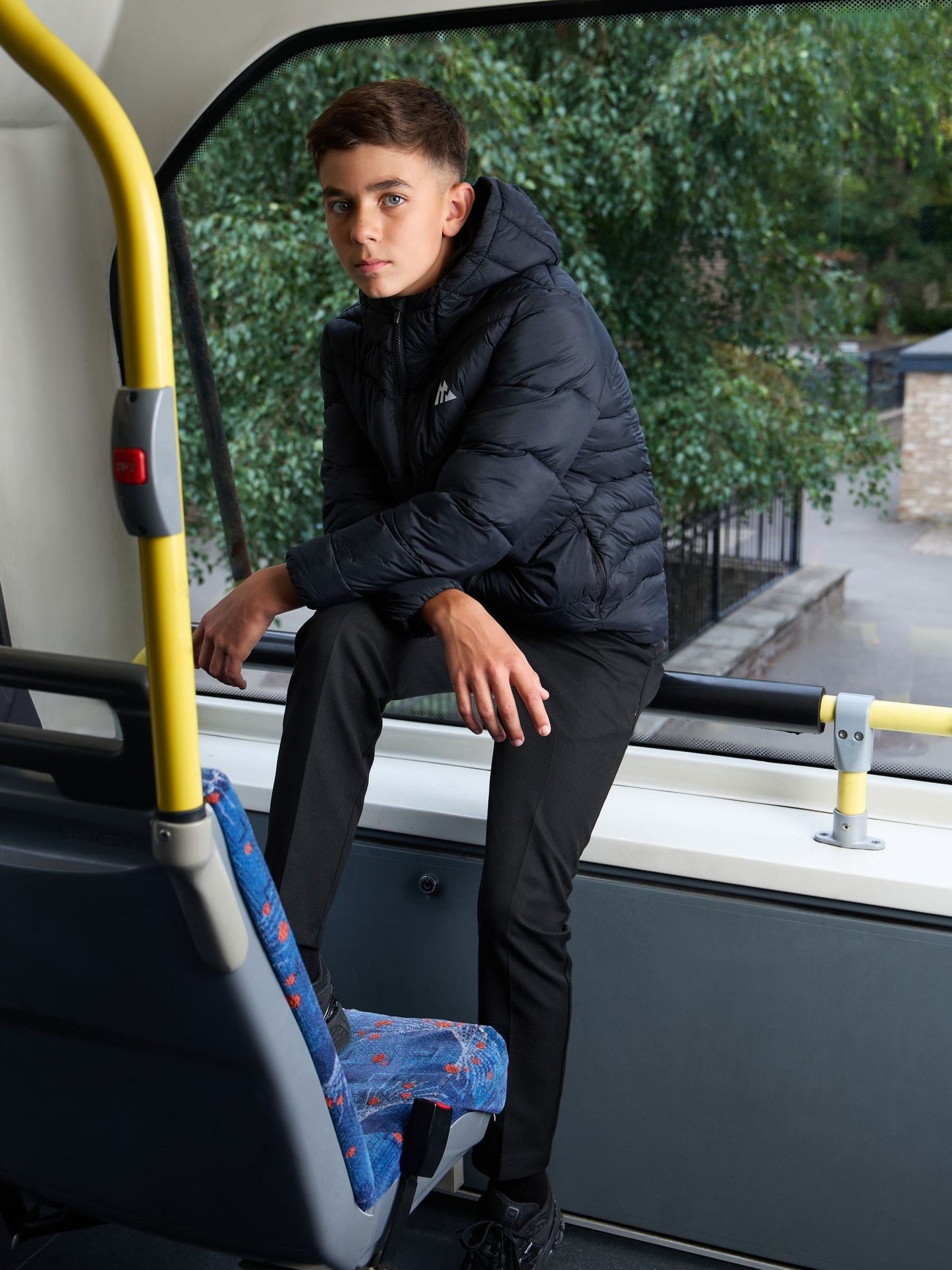Dsiney Kidz - Montirex Black Junior Tatras School Padded Jacket image 2