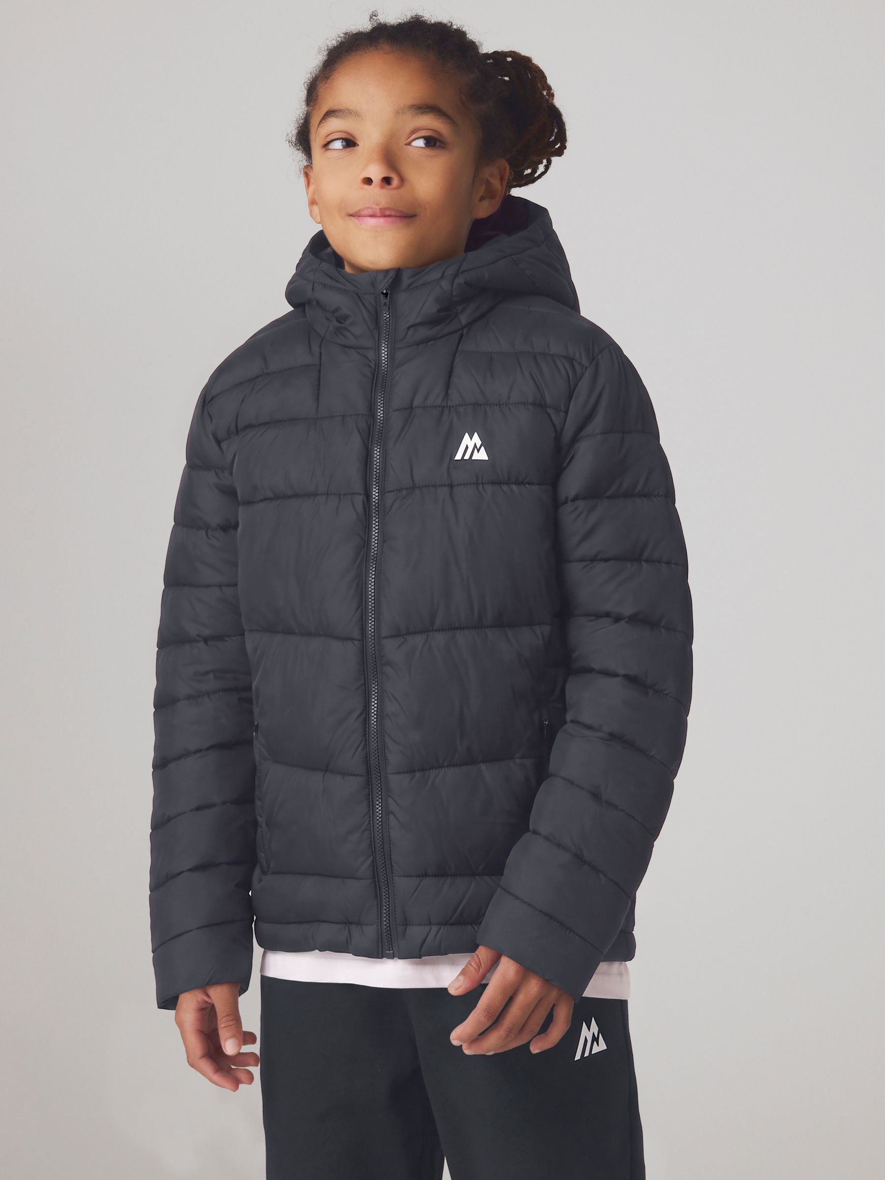 Dsiney Kidz - Montirex Black Junior Tatras School Padded Jacket image 3