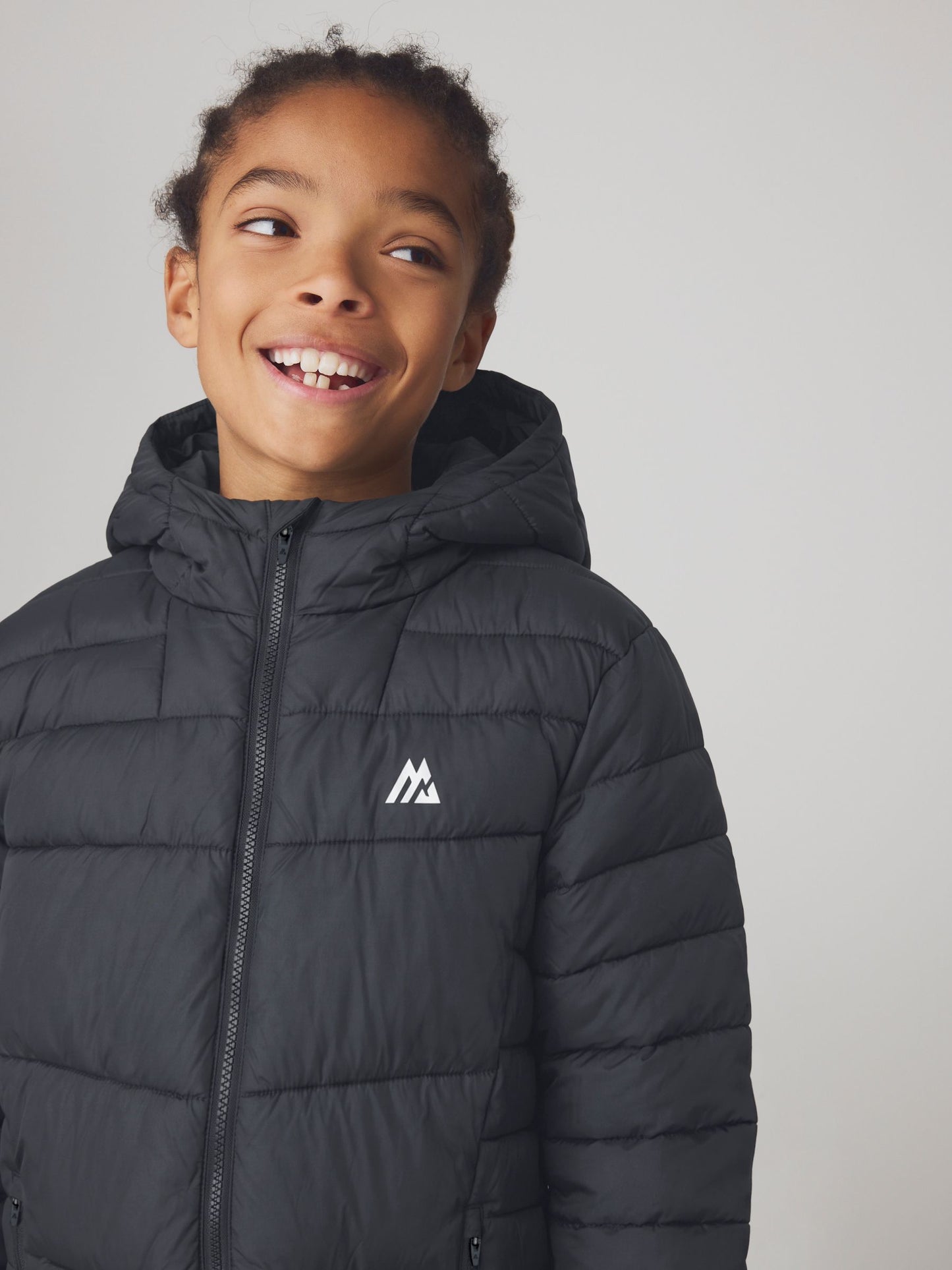 Dsiney Kidz - Montirex Black Junior Tatras School Padded Jacket image 5