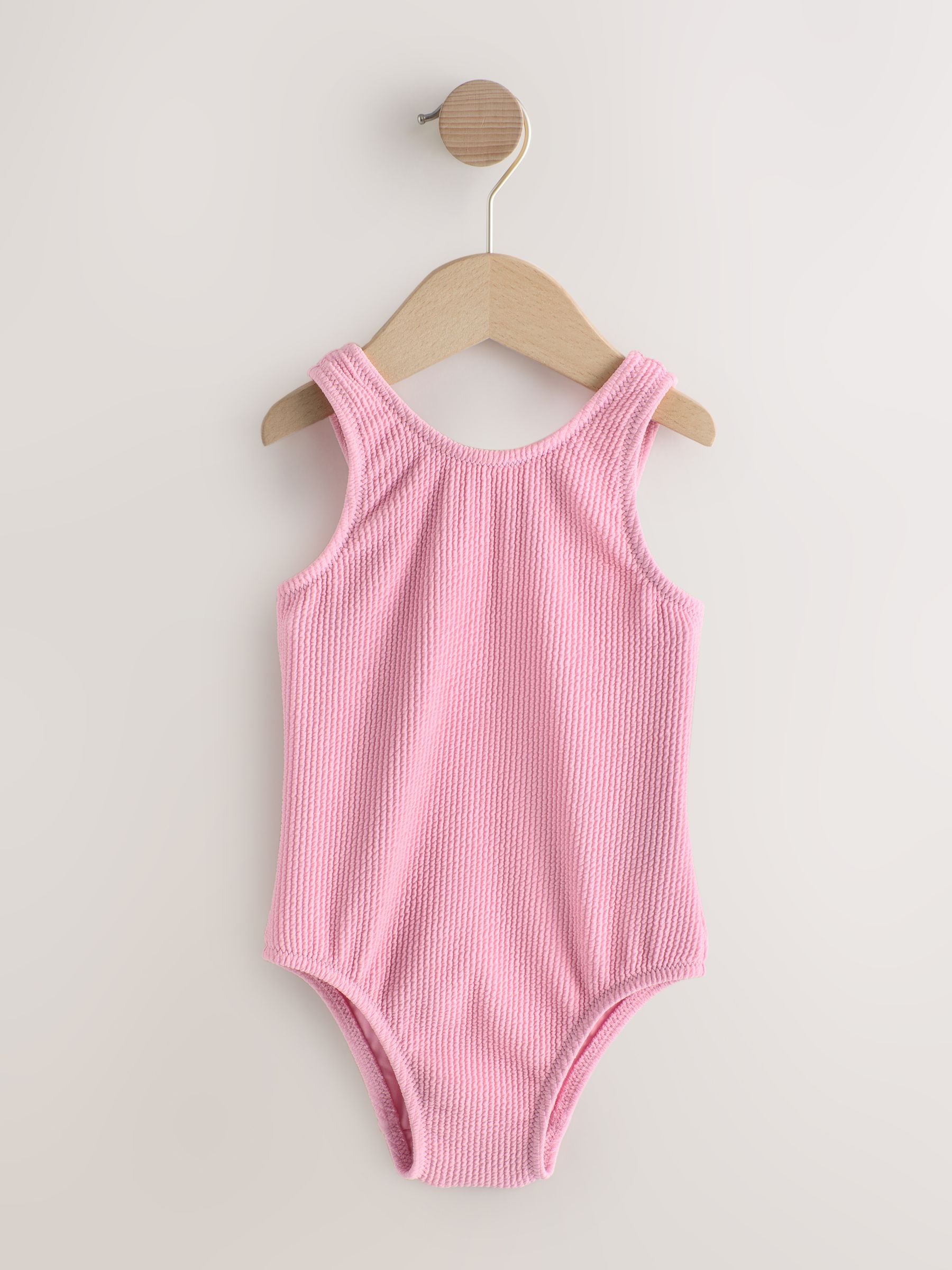 Light Pink Crinkle Swimsuit (3mths-7yrs) image 4