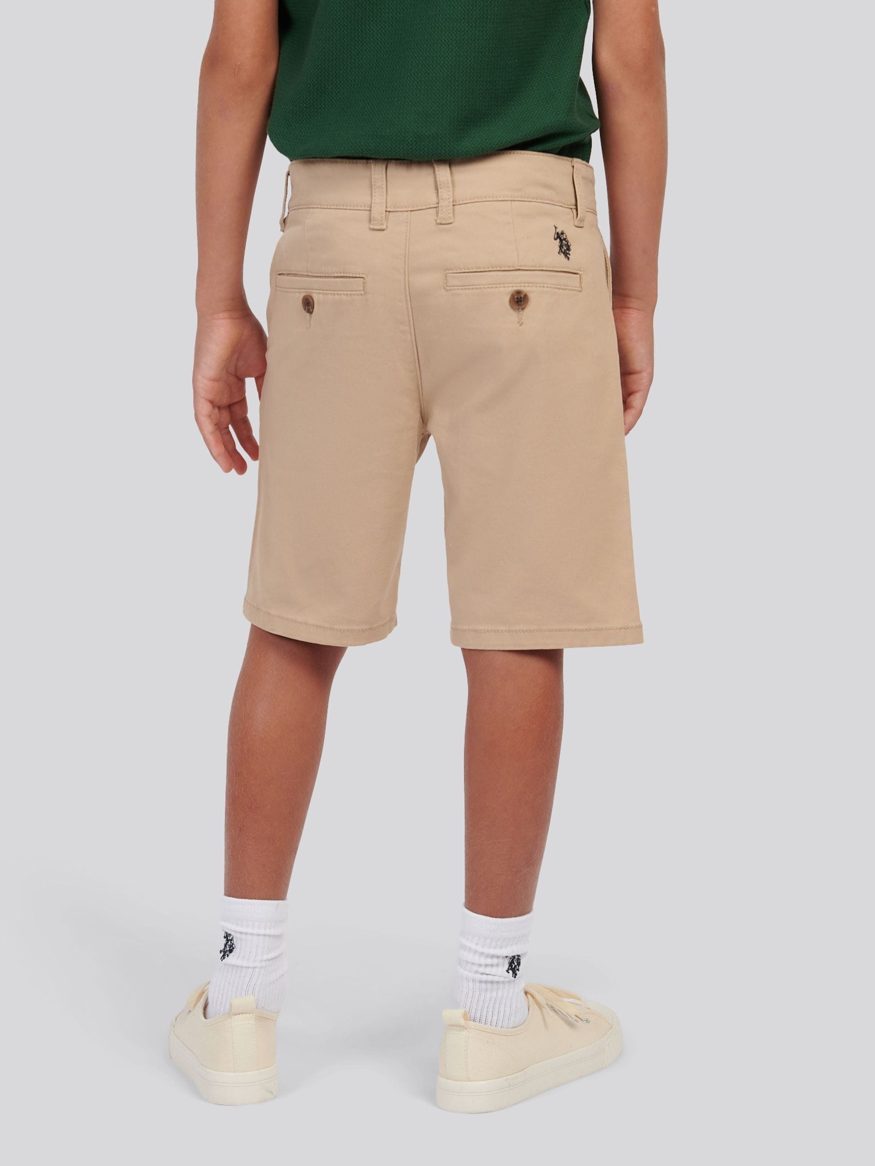 Dsiney Kidz - U.S. Polo Assn Natural Classic Chino Shorts image 2