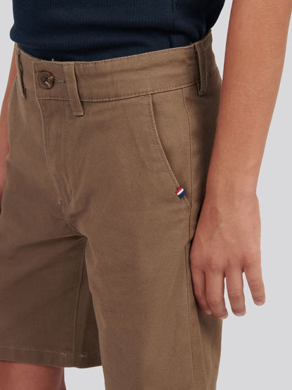 Dsiney Kidz - U.S. Polo Assn Brown Classic Chino Shorts image 5