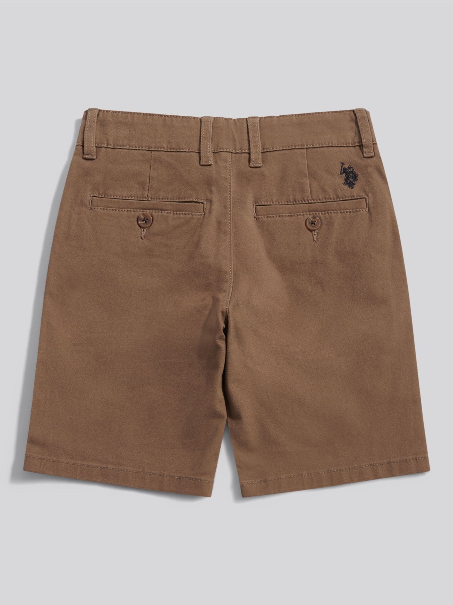 Dsiney Kidz - U.S. Polo Assn Brown Classic Chino Shorts image 8