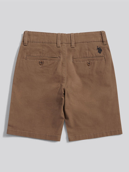 Dsiney Kidz - U.S. Polo Assn Brown Classic Chino Shorts image 8