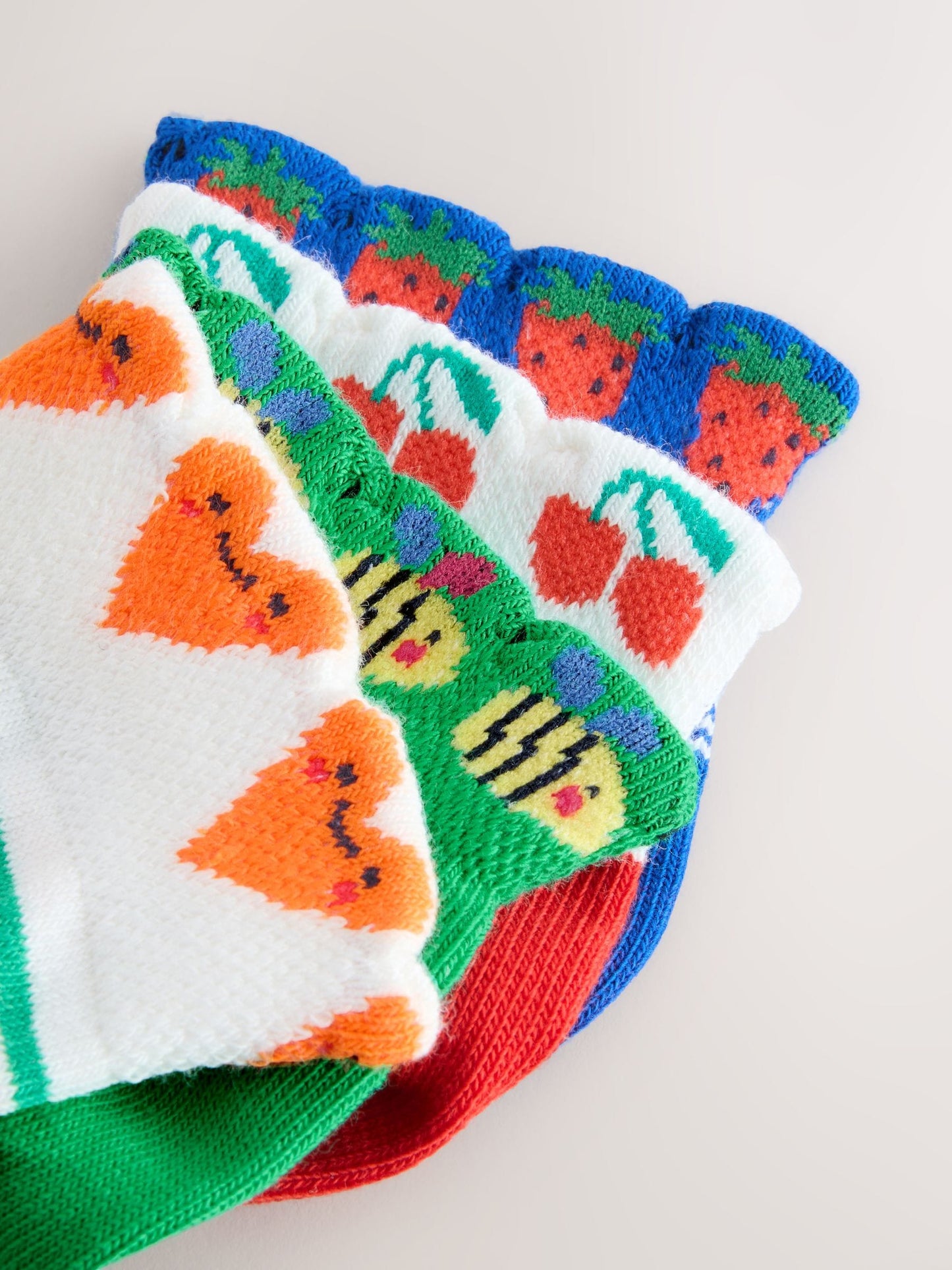 Multi Cotton Rich Trainer Socks 4 Pack image 2